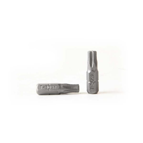Superior Steel T30 Single End Torx Screwdriver Bits - 1 Inch Long, PK 50 - BT130-50PK