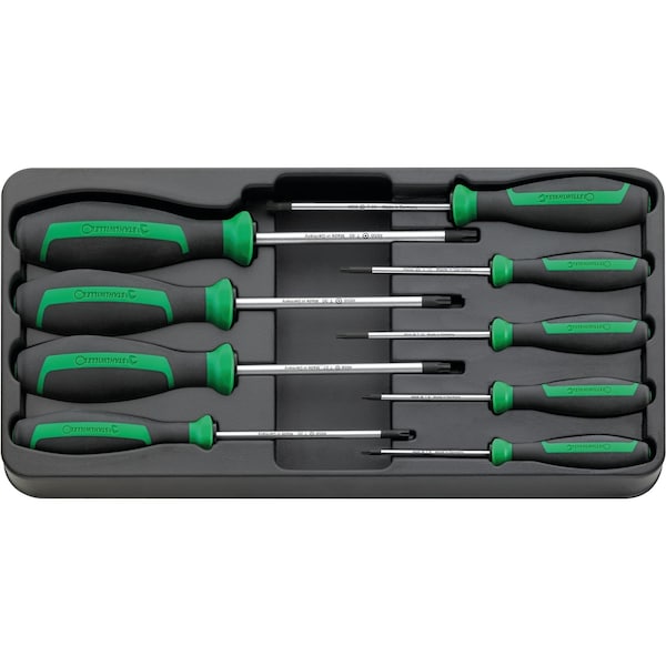 Stahlwille Tools DRALL+ set of screwdrivers No.ES 4656/9 1/3-tray9-pcs. - 96838218