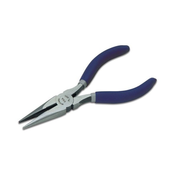 Williams Long Nose Plier, Short Nose with Cutter, 5 1/2 Inch OAL,  - JHWPL-95C
