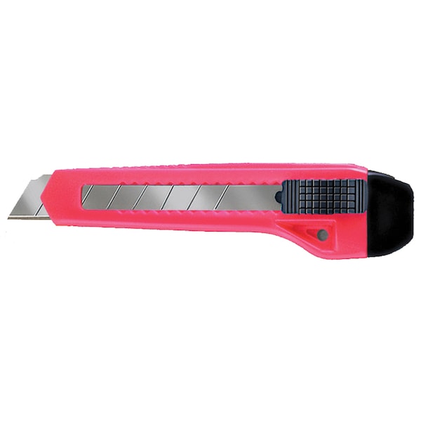 Allway 18mm K-Series 7 Point Snap Off Knife, 1 Blade Pack - K700