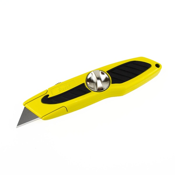 Excel Blades Heavy Duty Thumbscrew Utility Knife, Retractable, 3 #92 Blades, 6pk. - 16820