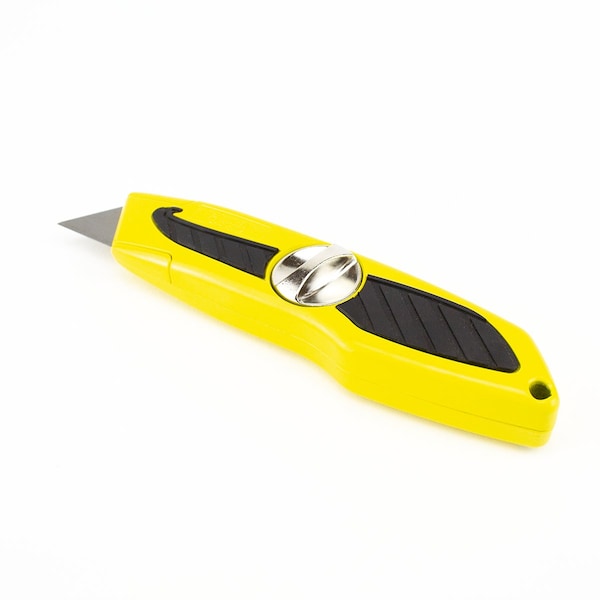 Excel Blades Heavy Duty Thumbscrew Utility Knife, Retractable, 3 #92 Blades, 6pk. - 16820