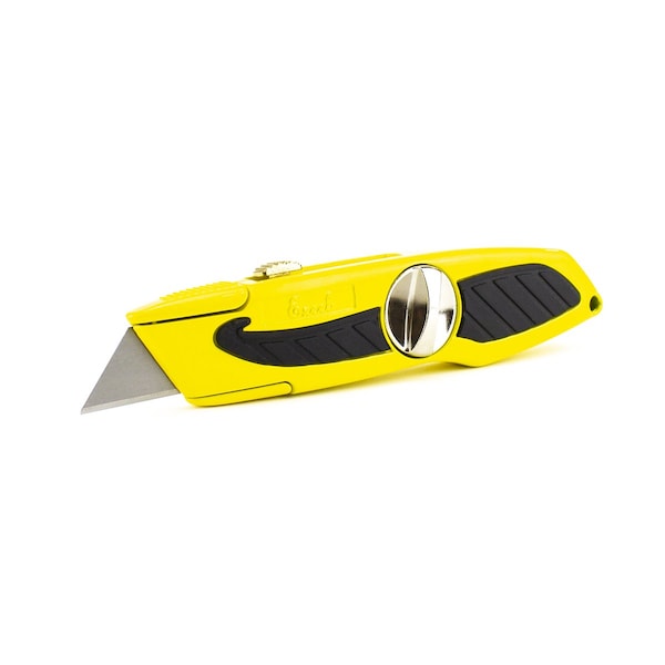 Excel Blades Heavy Duty Thumbscrew Utility Knife, Retractable, 3 #92 Blades, 6pk. - 16820