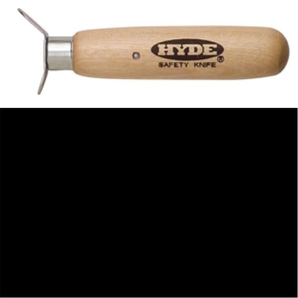 Hyde Industrial Blade Solutions 60120 4 x 1 in. Square Point Safety Knife 16 Gauge - 164178