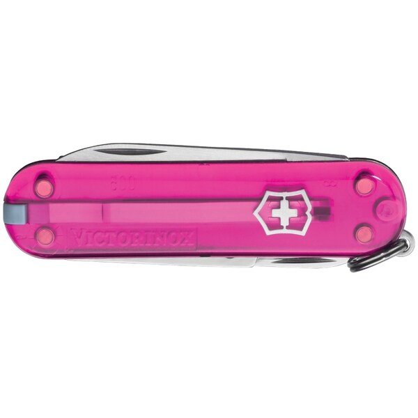 Swiss Army Brands 2024 Victorinox 58005 Classic Sd Pink Translucent 58Mm, Clam Pack - VIC-0.6223.T5R-X5