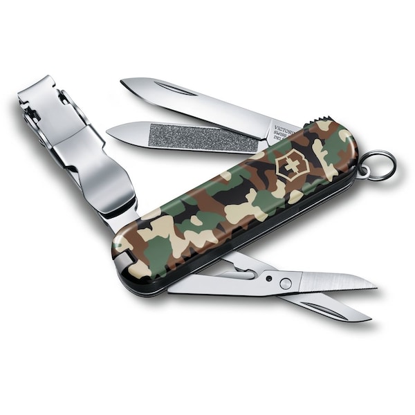 Swiss Army Brands 2024 Victorinox 0.6463.94Us2 Nail Clip 580, Camouflage - VIC-0.6463.94-X1