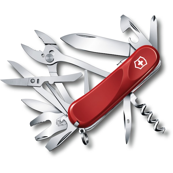 Swiss Army Brands 2024 Victorinox 2.5223.Seus2 Evolution S557, Red - VIC-2.5223.SE-X2