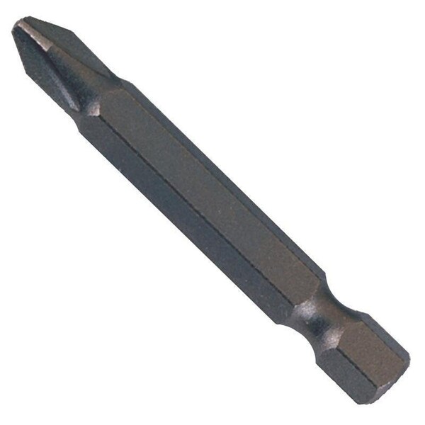 Vulcan Screwdriver Bit, #2 Drive, Phillips Drive, 1/4 in Shank, Hex Shank, 2 in L, Chrome Vanadium Steel - FRV P2-2