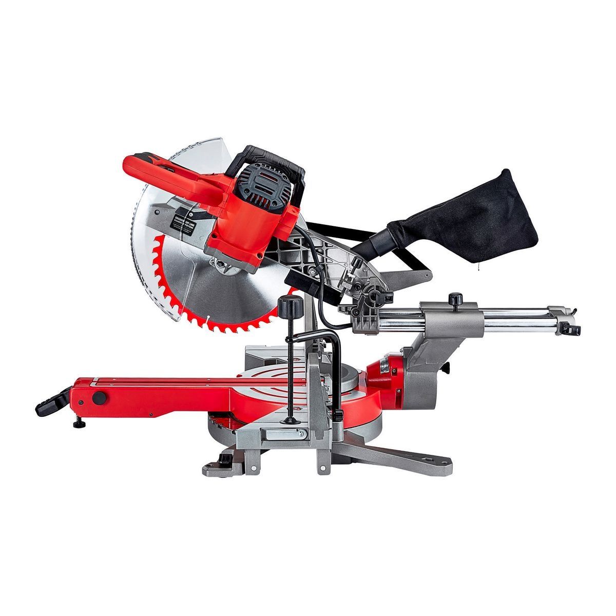 Sierra ingletadora compuesta deslizante de doble bisel Bauer de 12 pulgadas - 57151