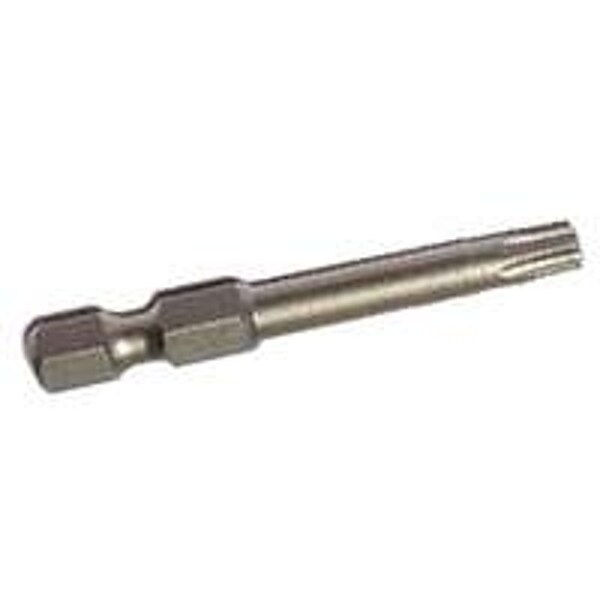 Camo Power Bit, #25 Drive, Torx Drive, 1/4 in Shank, Hex Shank, 2 in L, HCS - 333920