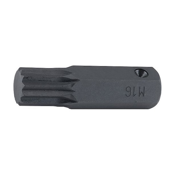 Ko-Ken Bit XZN M18 Triple Square 60mm 16mm Hex Drive - 107.16-M18
