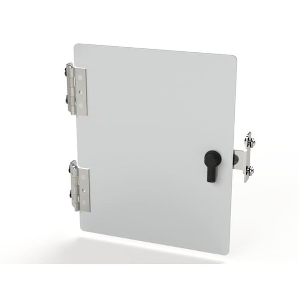 Saginaw Control & Engineering Panel, 10-1/2 in. H x 10-1/2 in. W x 0.08 in. L, Carbon Steel - SCE-DFJ1212