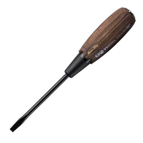 Vessel WOOD-COMPO Tang-Thru Screwdriver No.330 - 330S6100
