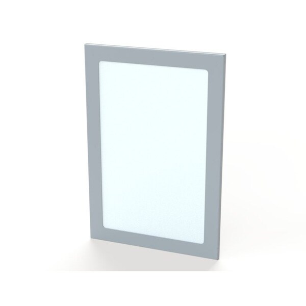 Saginaw Control & Engineering Window, 15-1/2 in. H x 10-1/2 in. W x 0.38 in. L, Carbon Steel, Polycarbonate - SCE-PWK138NF