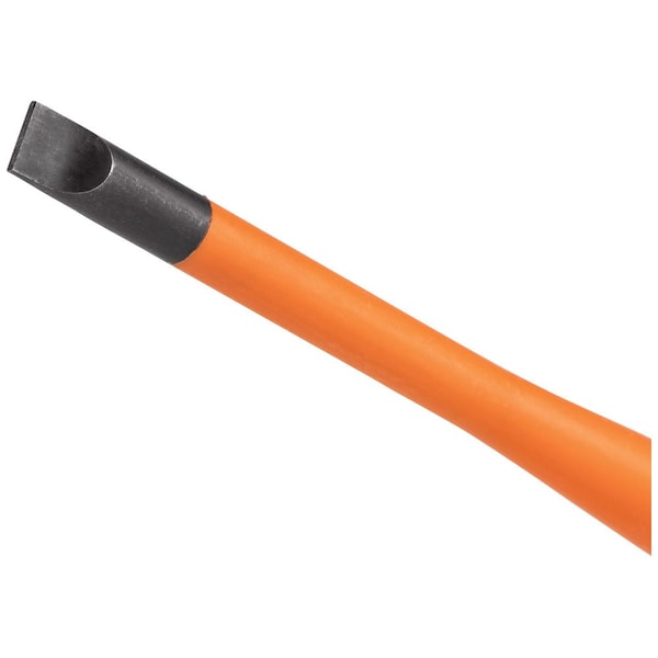 Klein Tools Slim-Tip Insulated Screwdriver, 1/4-Inch Cabinet, 4-Inch Round Shank - 6924INS