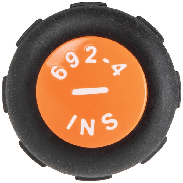 Klein Tools Slim-Tip Insulated Screwdriver, 1/4-Inch Cabinet, 4-Inch Round Shank - 6924INS