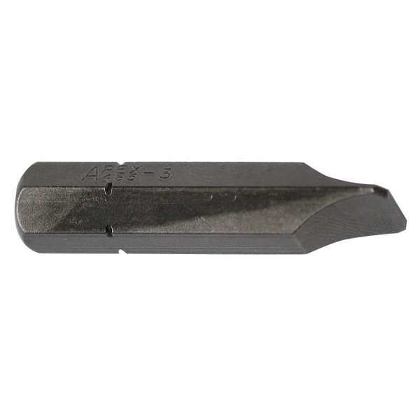 Apex Tool Group Torsion Bit, SAE, 1/4", Hex, 8F-10R, 1", PK5 - 445-3X-5PK