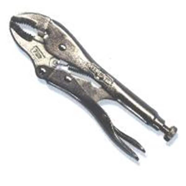Totalturf VGP7WR 7 Inch Curved Jaw Locking Pliers with Cutter - TO3461641