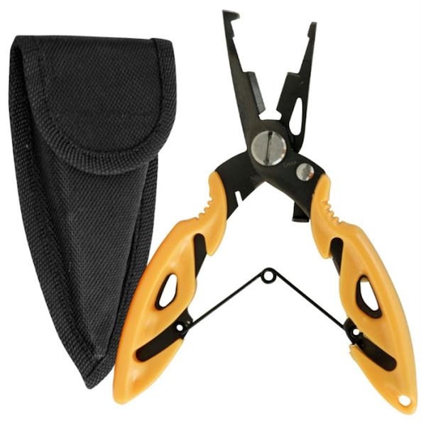 Powerplay Gone Fishing Titanized Fisherman Pliers with Braid Cutter - PO1950153
