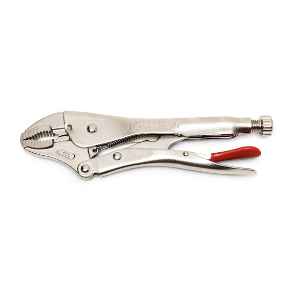 Crescent 10" Curved Jaw Locking Pliers with Wire Cutter - C10CVN-08