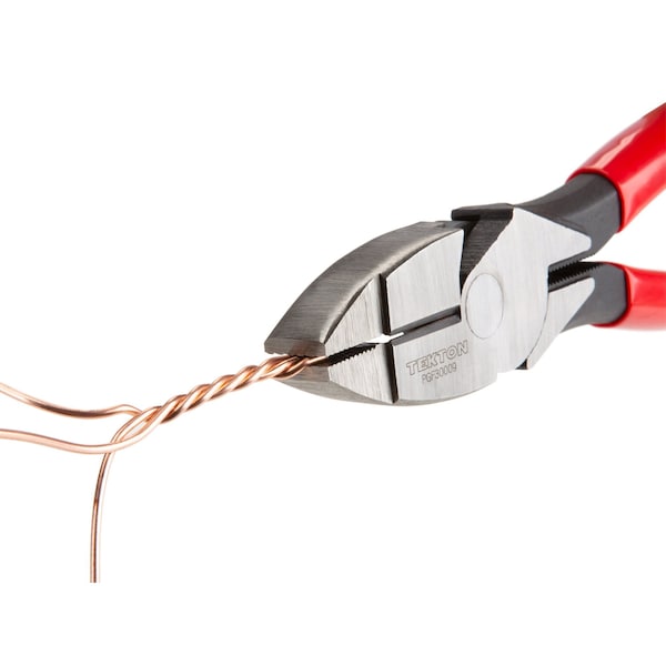Tekton Pliers Set, 3-Piece (Long Nose, Cable Cutting, Lineman's) - PLR99014