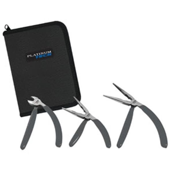 Platinum Platinum  PLT-99783 3 Piece Pistol Grip Pliers Set - PLT-99783