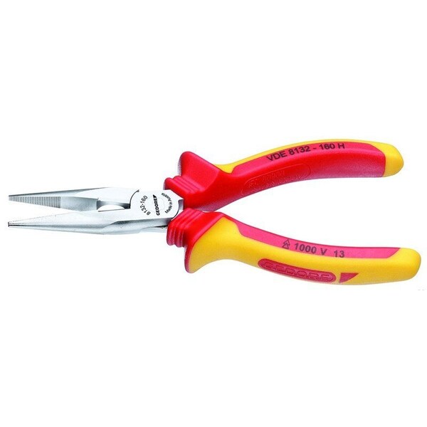 Gedore Vde Needle Nose Pliers W/Insulat Sleeves - 1699938