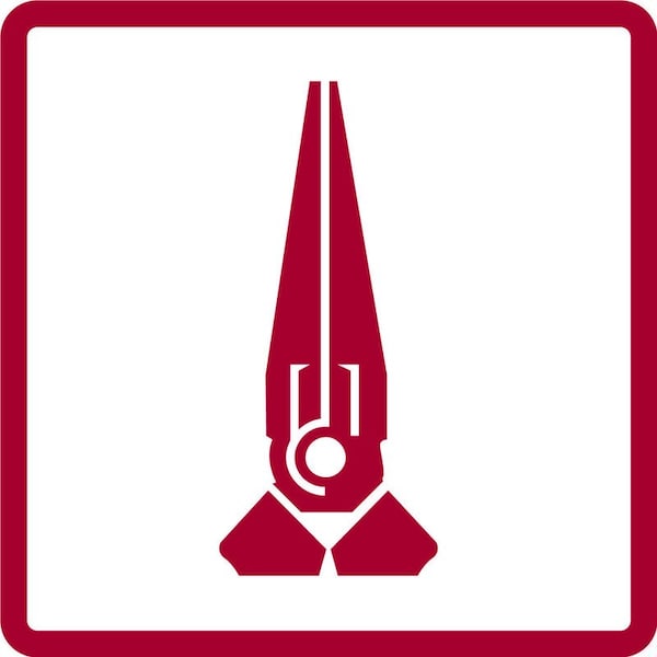 Gedore Needle-Nose Pliers with Cutting Edge - 3301411