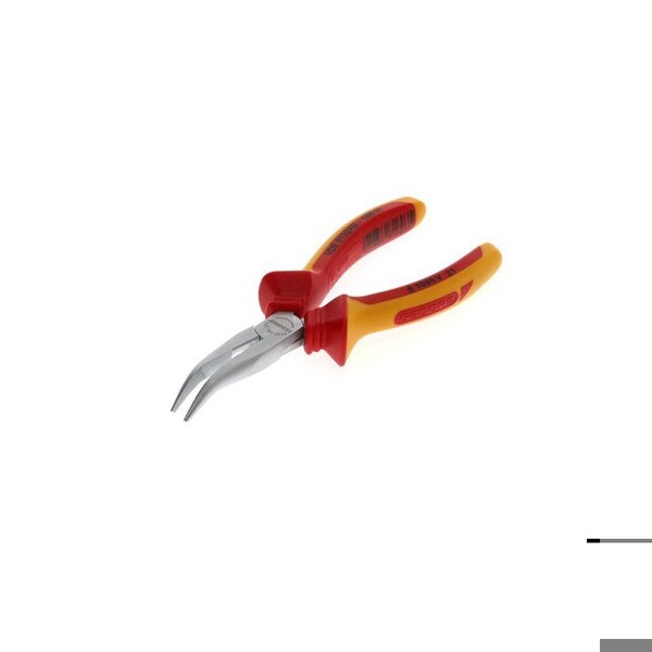 Gedore Ins Bent, Needle Nose Pliers, 6-1/4", Number of Pieces: 1 - VDE 8132 AB-160 H