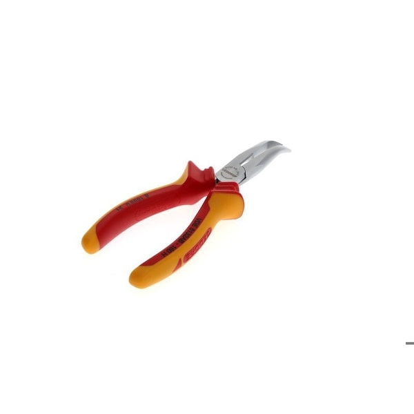 Gedore Ins Bent, Needle Nose Pliers, 6-1/4", Number of Pieces: 1 - VDE 8132 AB-160 H