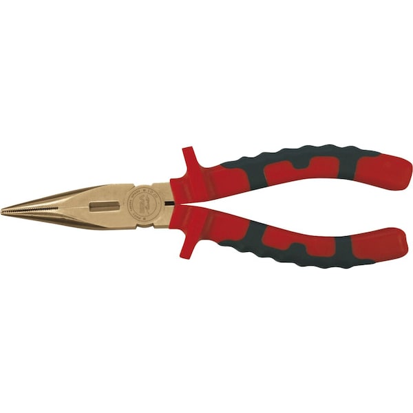 Ega Master LONG NOSE PLIER 160 MM NON SPARKING Al-Bron - 70535