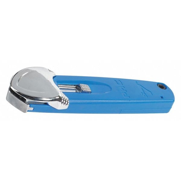S7 Utility Knife, Safety Cut, Blue/Gray, PK12 Safety Blade, 12 PK - KN131