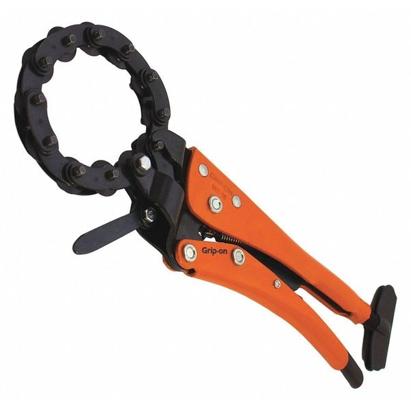 Grip-On Cuttter, Cuts Thin Stainless Steel, Copper and PVC 10" L - GR18210