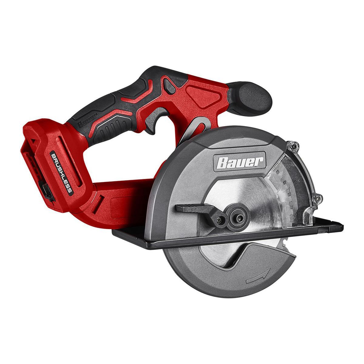 Sierra circular inalámbrica Bauer 20V Brushless de 5-3/8 pulgadas para corte de metal - Solo herramienta - 58261