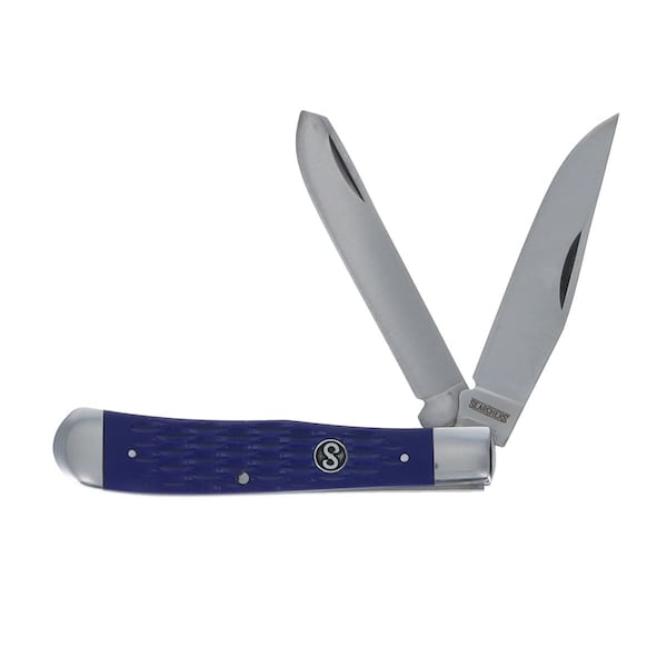 Scipio 2-Blade Trapper Pocket Knife  Sig Series - FCC0002JBL