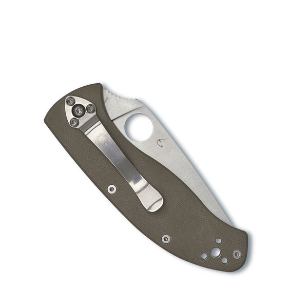 Spyderco 2024 Spyderco Reveal 13 Tenacious Brown G-10 Cpm M4, Combo Edge - SPY-C122GBNM4PS