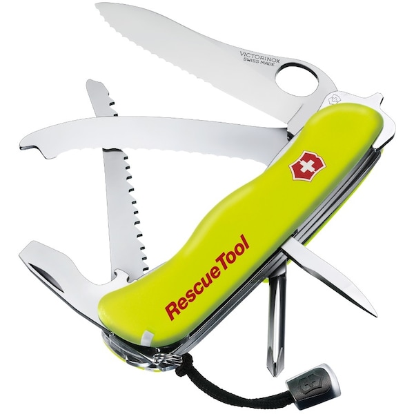 Swiss Army Brands 2024 Victorinox 53900 Rescue Tool Fluorescent Yellow 111Mm - VIC-0.8623.MWN-X4