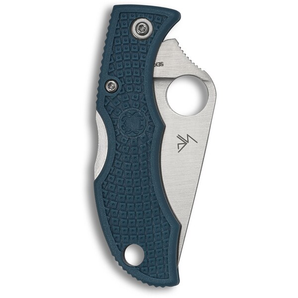 Spyderco 2024 Spyderco, Reveal V4, Ladybug, Blue Frn, K390, Plain Edge - SPY-LFP3K390