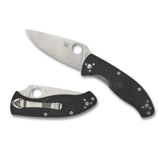 Spyderco 2024 Spyderco Tenacious Lightweight Black Plain - SPY-C122PBK