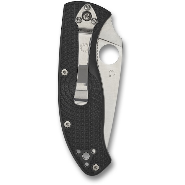 Spyderco 2024 Spyderco Tenacious Lightweight Black Plain - SPY-C122PBK