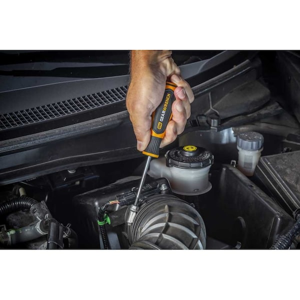 Gearwrench 1/4" x 24" Slotted Dual Material Screwdriver - 80076H