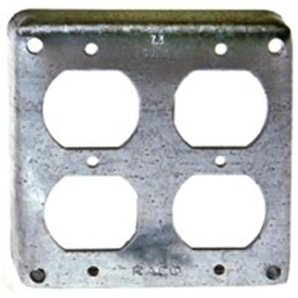 Boombox Electrical Box Cover, Square, Duplex Receptacle Cover - BO818998