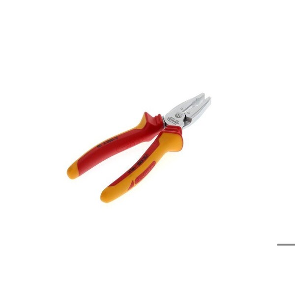 Gedore Ins. Power Combination Pliers, 7-7/8", Jaw Length: 38.5mm - VDE 8250-180 H
