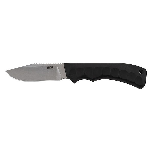 Sog Fixed Blade, Ace, Straight, 3.8" Blade Clip Point, 8.6" L - ACE1001-CP