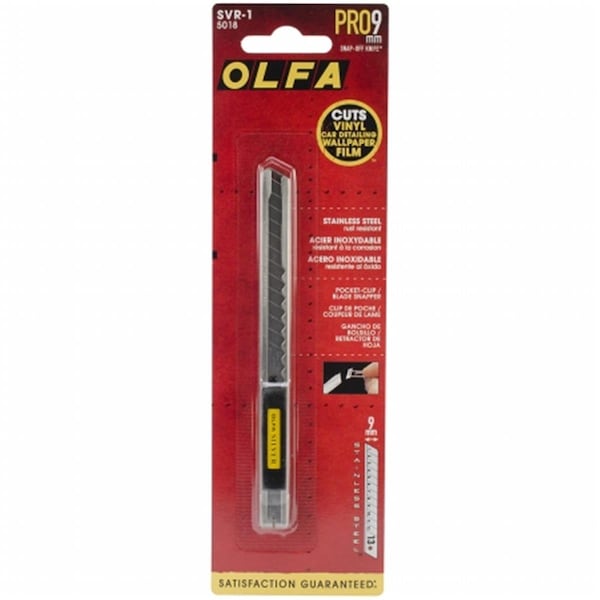 Olfa 5018 Stainless Steel Slide Lock Utility Knife - 091511600032