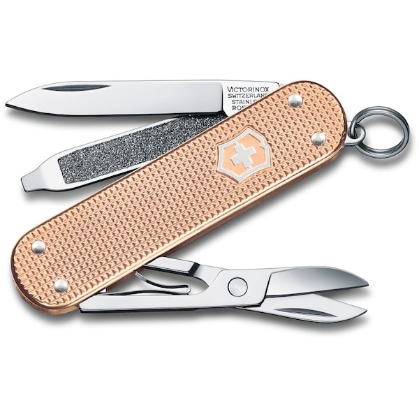 Swiss Army Brands 2024 Victorinox Classic Sd Alox, Fresh Peach - VIC-0.6221.202G