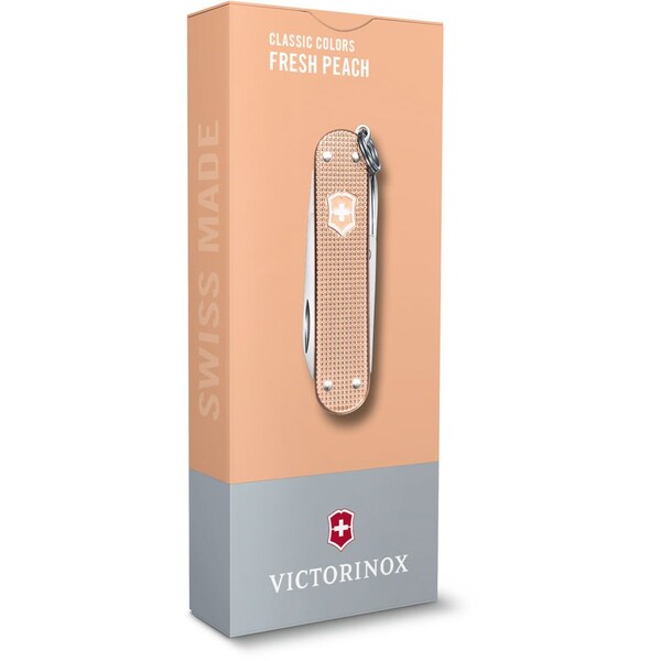 Swiss Army Brands 2024 Victorinox Classic Sd Alox, Fresh Peach - VIC-0.6221.202G