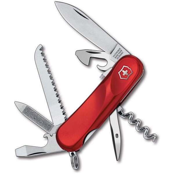 Swiss Army Brands 2024 Victorinox 2.3813.Seus2 Evolution S13 Red 85Mm - VIC-2.3813.SE-X4