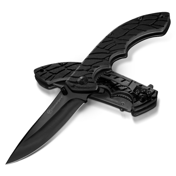 Kilimanjaro 9" Folding Knife - Makazi - Black Finish - 910083