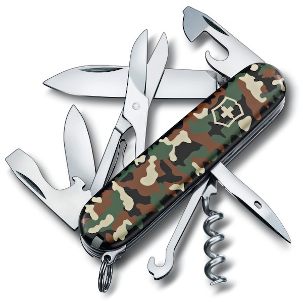 Swiss Army Brands 2024 Victorinox 1.3703.94Us2 Climber Camouflage 91Mm - VIC-1.3703.94-X1